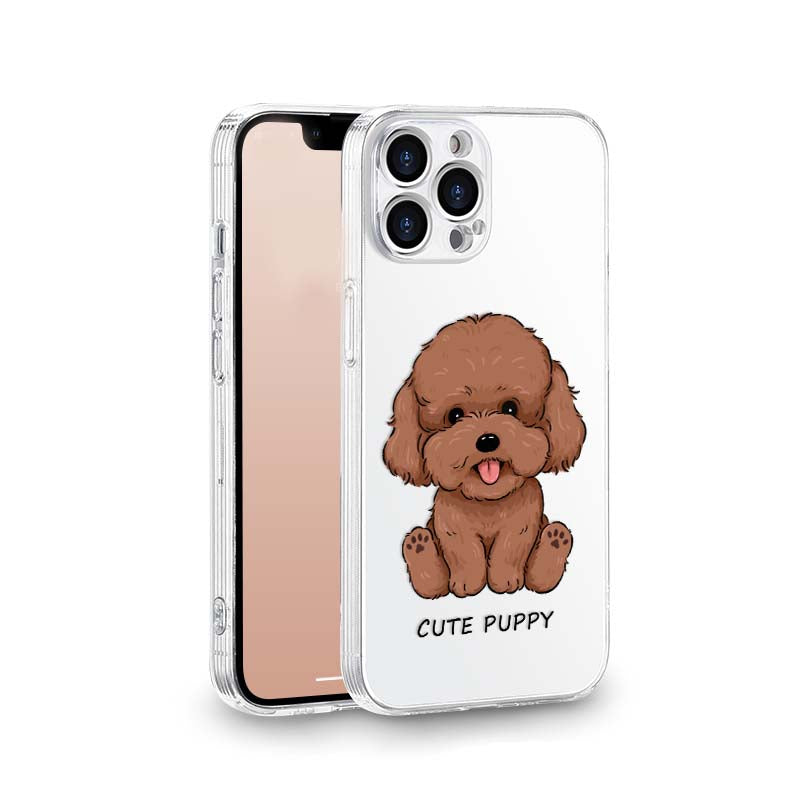 Cute Puppy TPU Phone Case