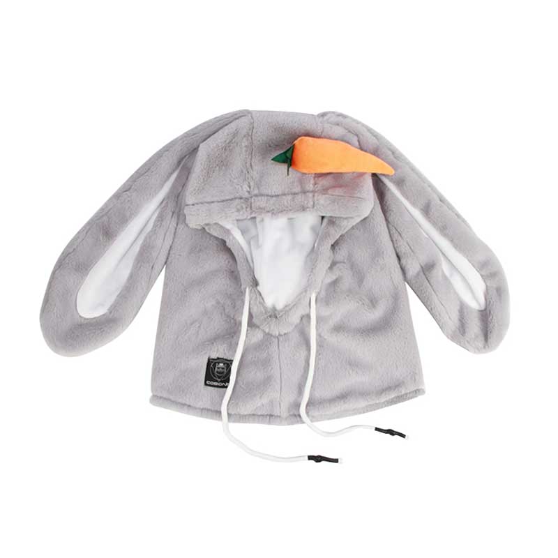 Cute Rabbit Balaclava Winter Sport Face Protector for Snowboarding Blue Face Cover (1)