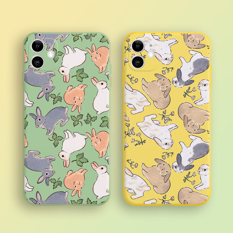 Cute Rabbit Matching Phone Case Couple Phone Cases (1)