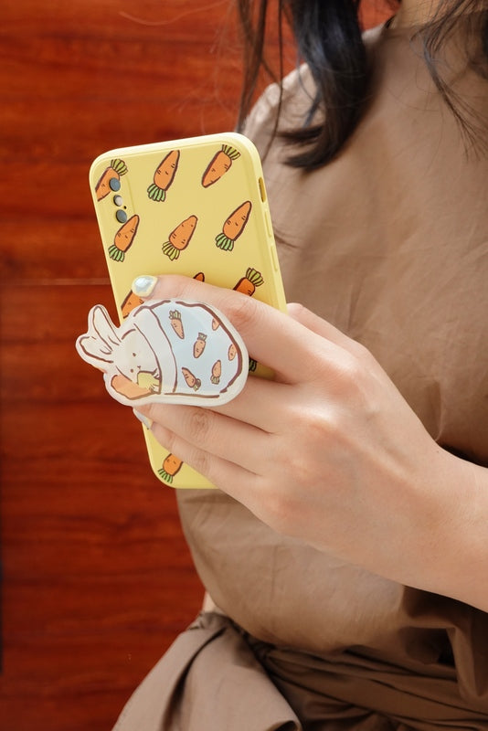 Cute Rabbit Phone Holder Bunny Phone Grips Rabbit Accessories Kawaii iPhone Stand Holders Cute Bunny Ornament (9)