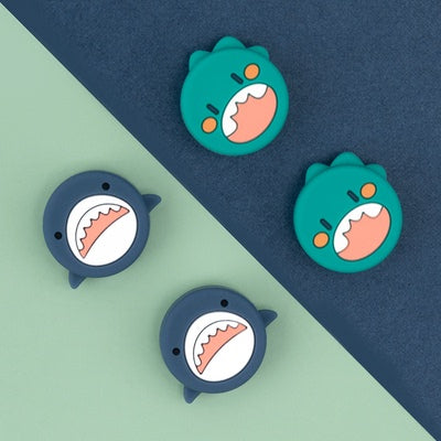 Shark Switch Joystick Caps with Cute Cat Designs