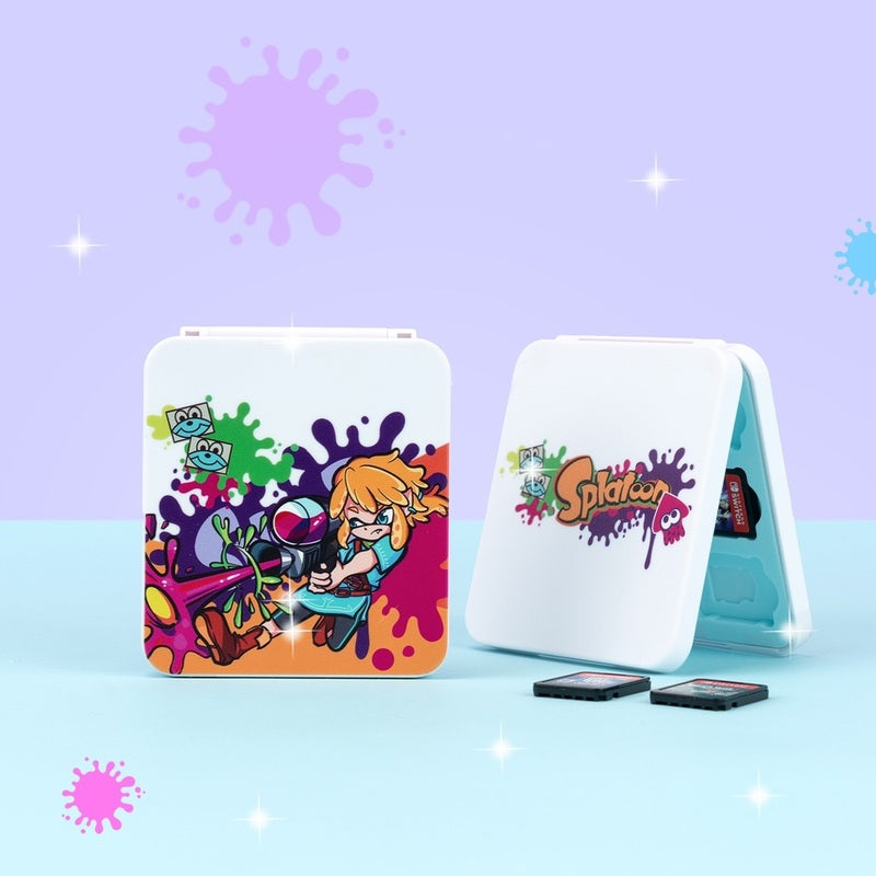 Splatoon x Zelda Game Case with 12 Slots