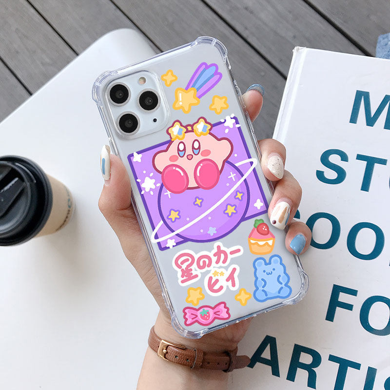 Transparent Kirby Phone Case for Fans