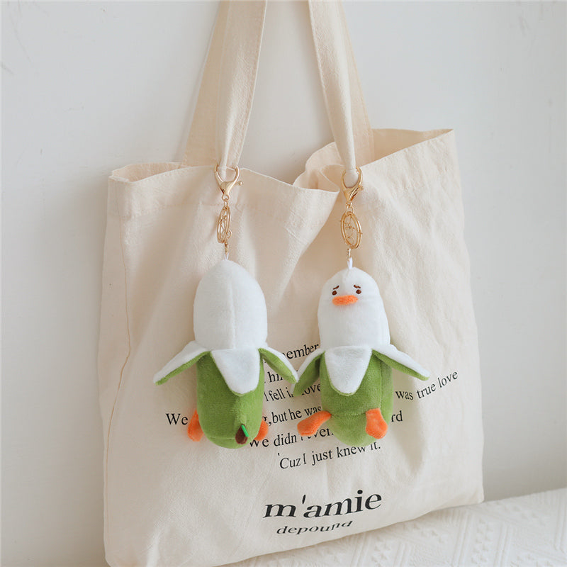 Duckana Plush Keychains: Cute and Comfy!
