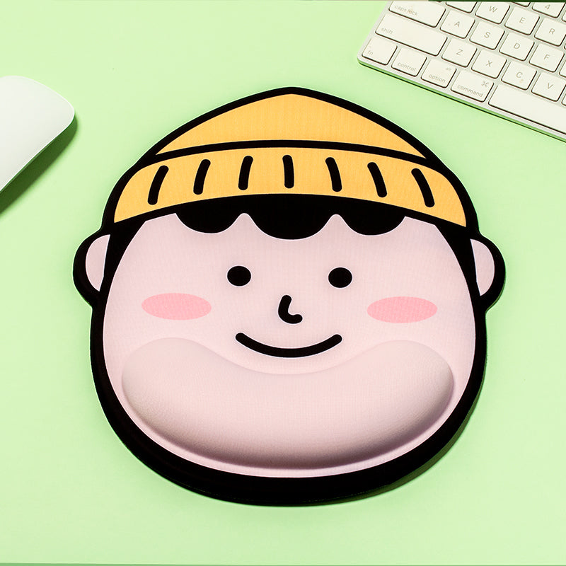 Cartoon Mouse Pad with Wrist Support