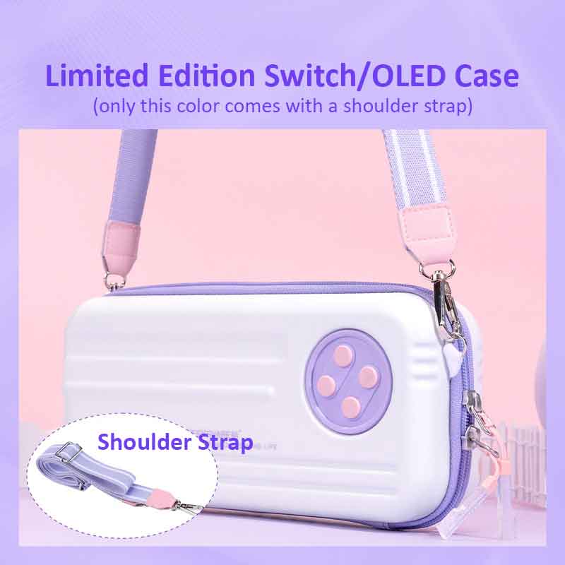 Switch OLED Carrying Case with Game Slots