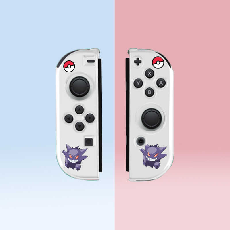 Transparent Switch OLED Cover Case with Designs