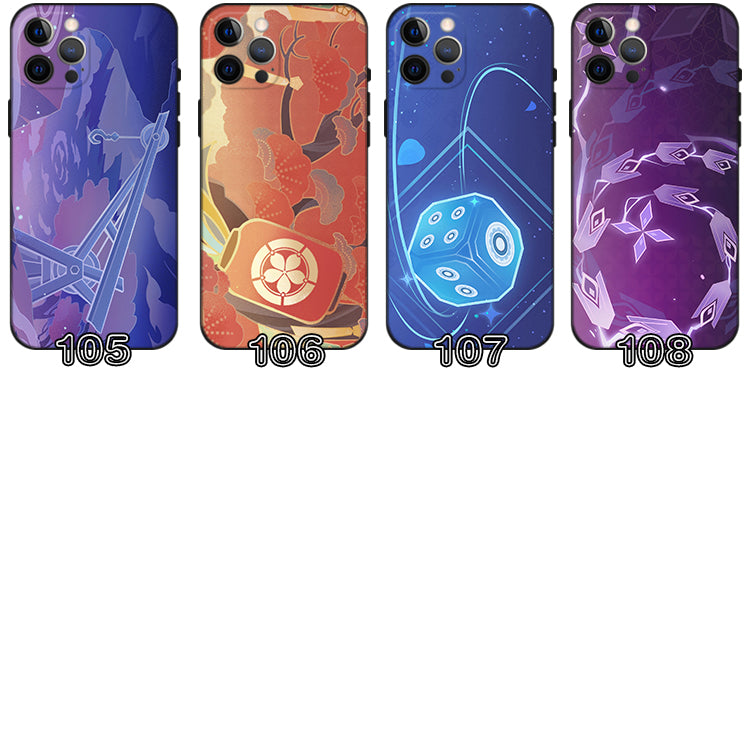 Genshin Impact Namecard Phone Cases