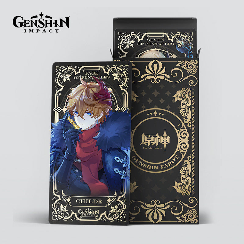 Genshin Impact Tarot Card Set