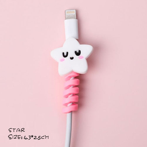 Cartoon Charging Cable Character: Adorable and Functional