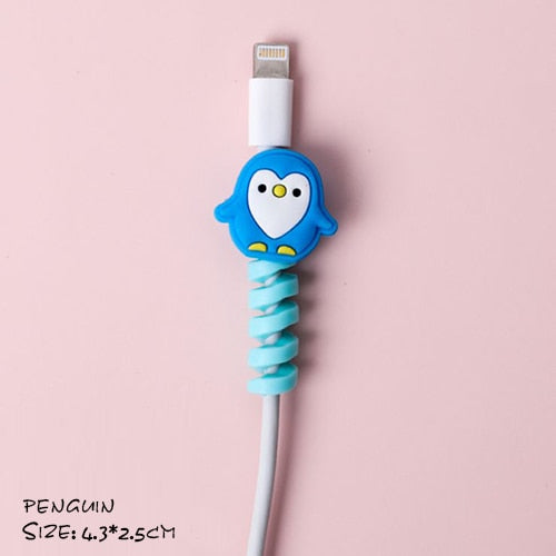 Cartoon Charging Cable Character: Adorable and Functional