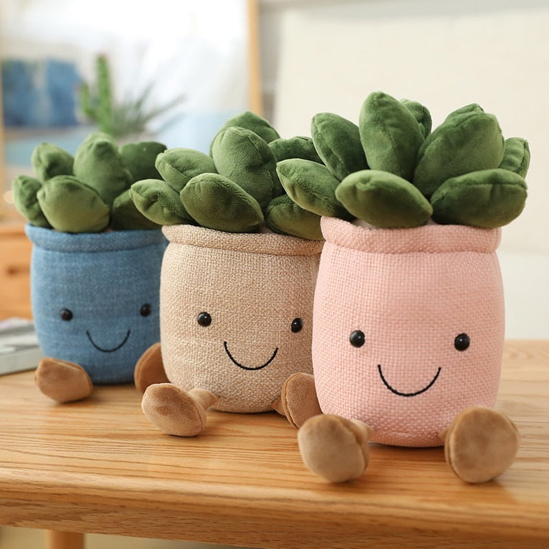 Succulent Plushy - Low Maintenance Desk Companion