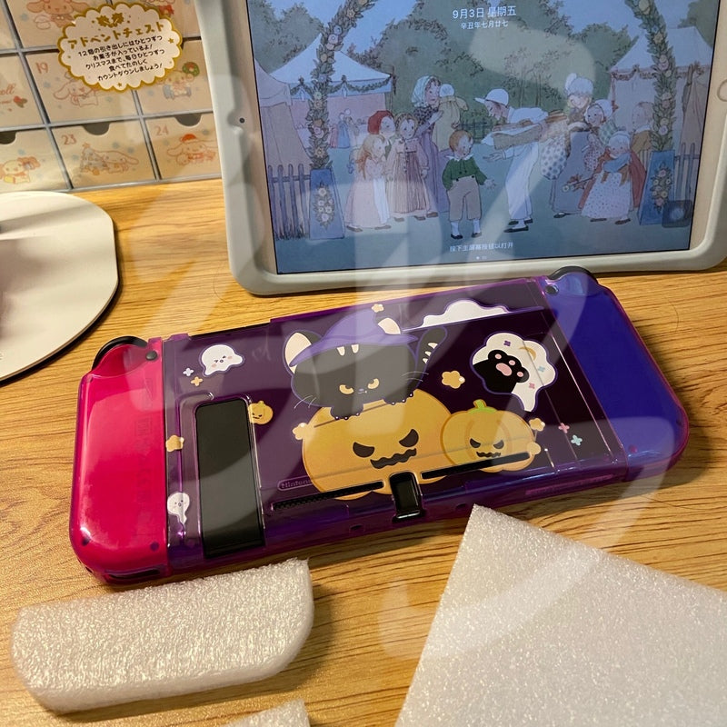 Cute Witchy Cat Nintendo Switch Case