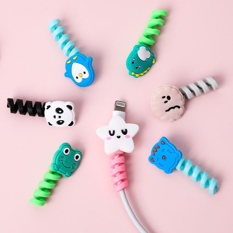 Cartoon Charging Cable Character: Adorable and Functional