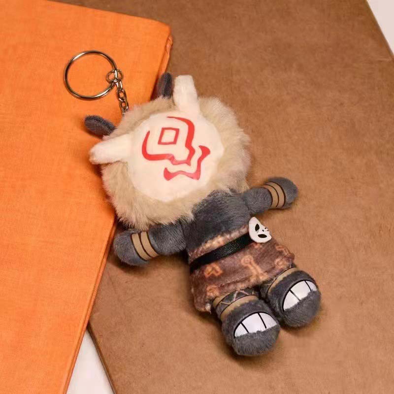 Hilichurl Plush Toy Genshin Impact Hilichurls Plushie Keychain (3)
