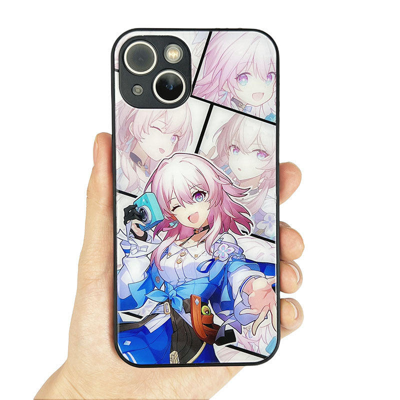 Honkai Impact Phone Case Genshin Impact Star Rail iPhone Cases (2)