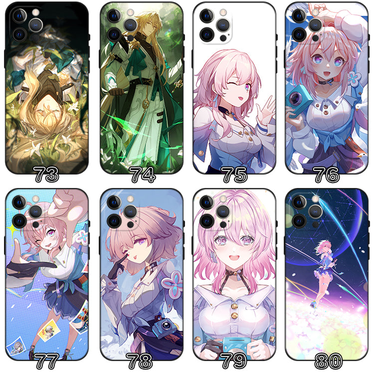 Star Rail Phone Case with Characters