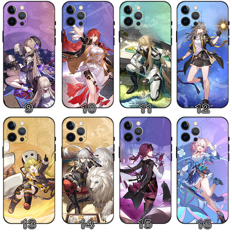 Star Rail Phone Case with Characters