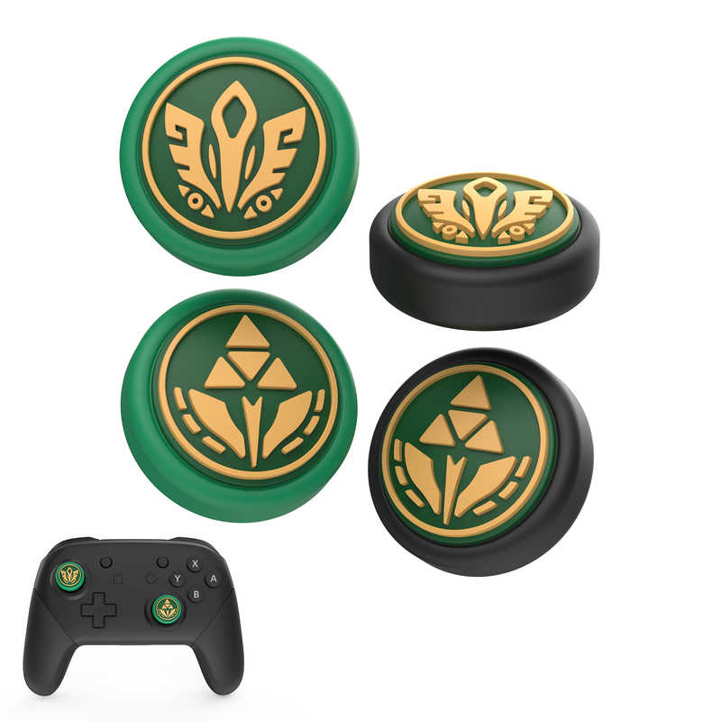 IINE Switch OLED Thumb Grips Zelda Controller Joystick Caps (3)