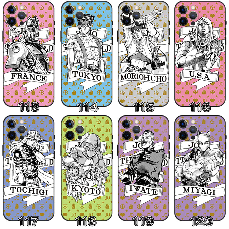 JoJo's Bizarre Adventure Phone Cases