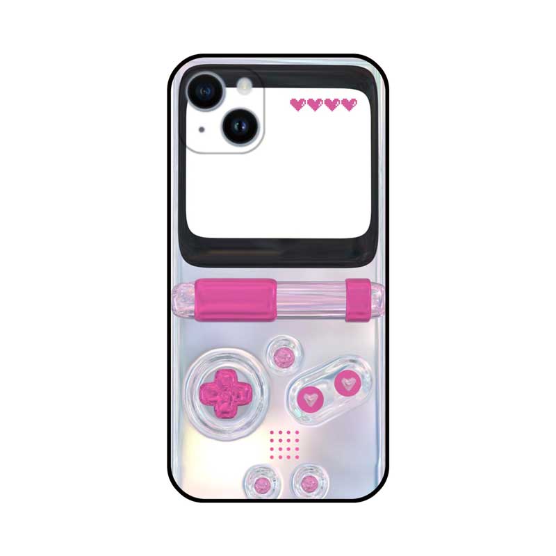 Kawaii Game Console Phone Case Retro Pink Accessories Cute iPhone Cases (3)