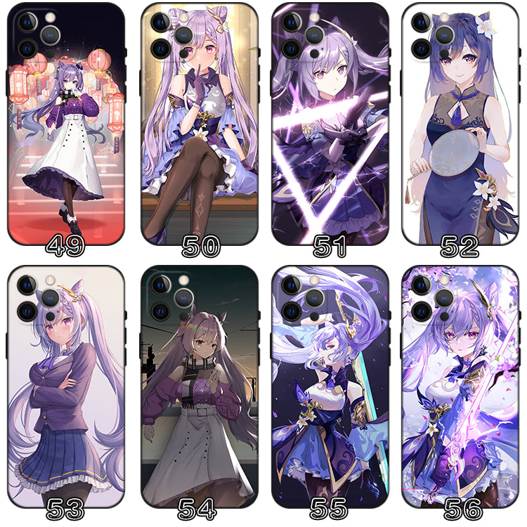 Keqing Genshin Impact Phone Case