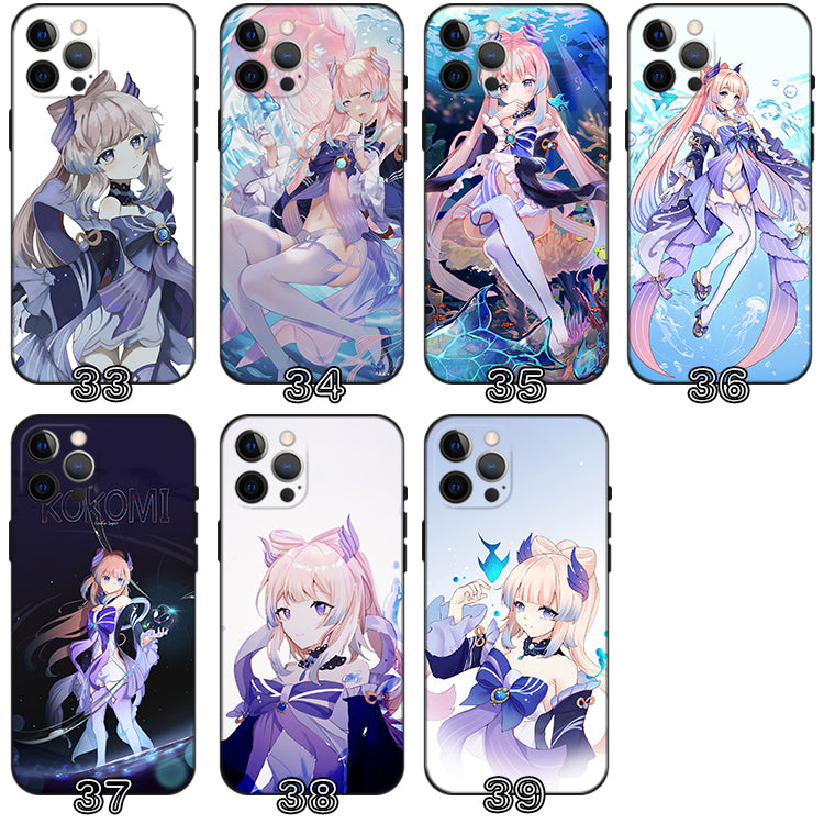 Kokomi Genshin Impact Phone Case