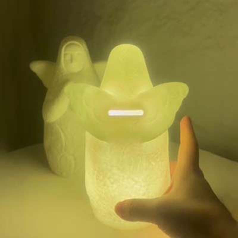 Zelda-inspired Hylia & Horned LED lamps
