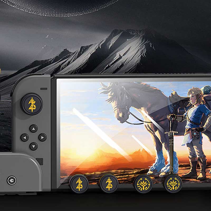 Zelda Joystick Caps with Sheikah Slate