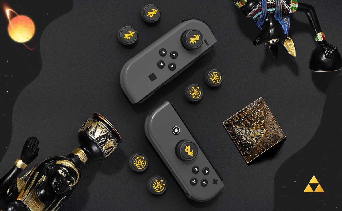 Zelda Joystick Caps with Sheikah Slate