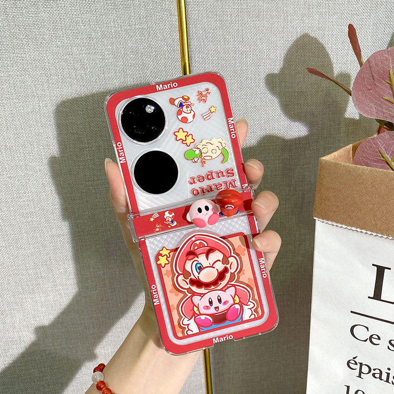 Mario Galaxy Flip 4 Phone Case