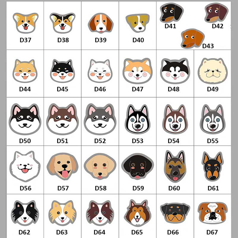 Akita Inu Dog ID Tags with Engraving