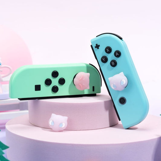 Anime-themed Switch joystick caps for gamers