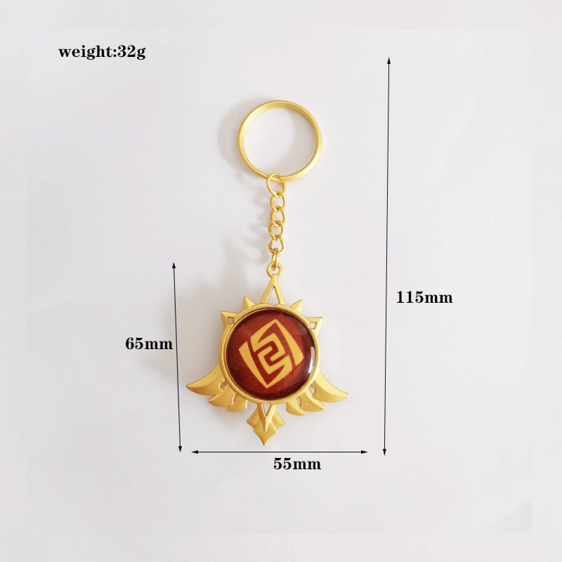 Genshin Impact Mondstadt Vision Keychain