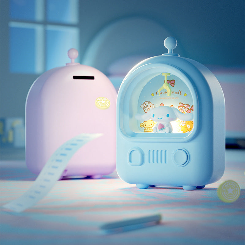 Official LED Light Cute Coin Bank