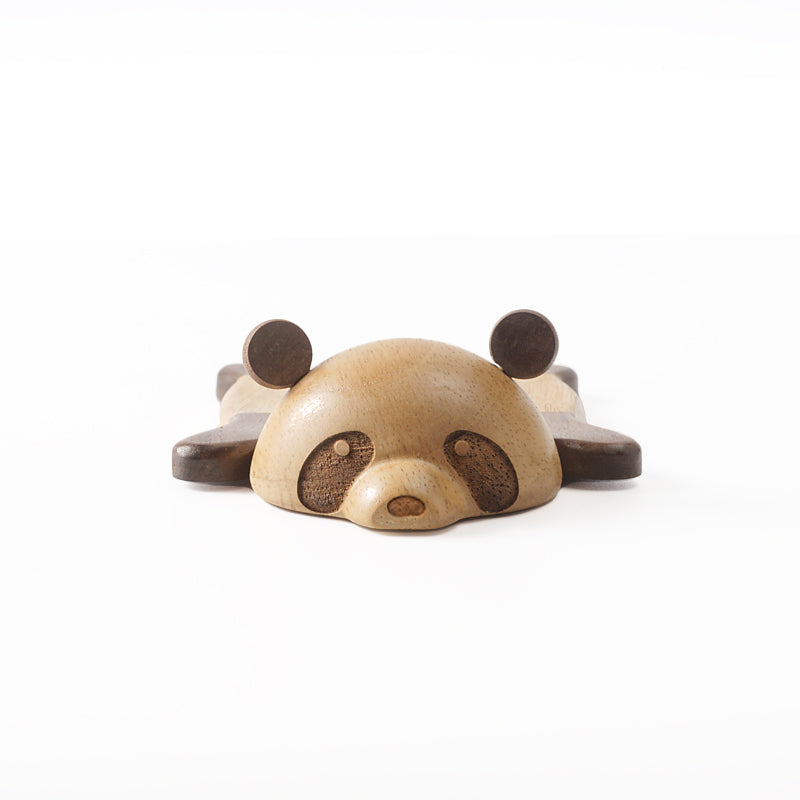 Handmade Wooden Panda Coaster Gift