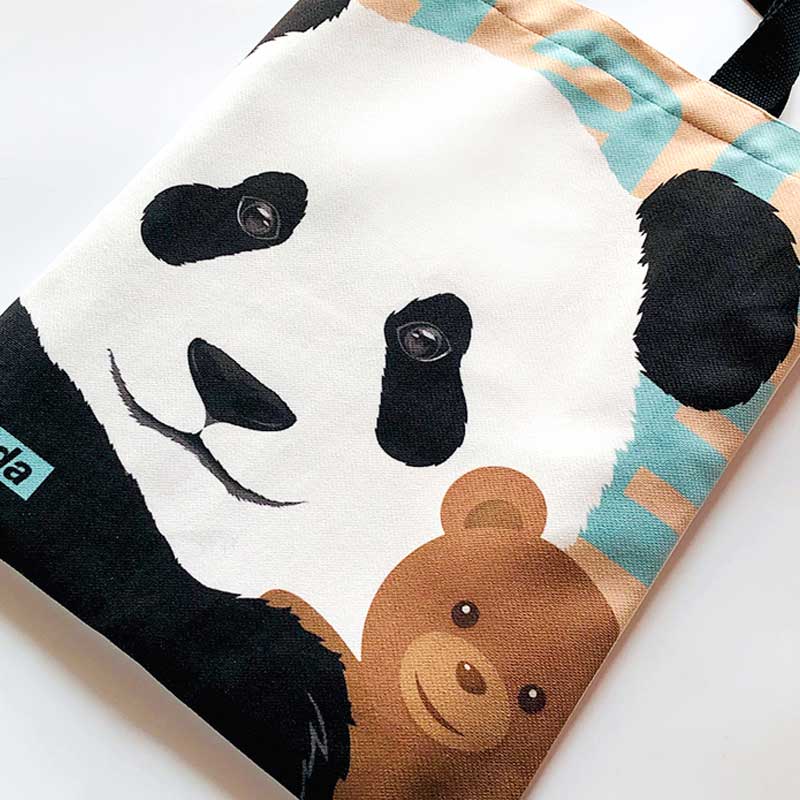 Panda Tote Bags with Adorable Designs