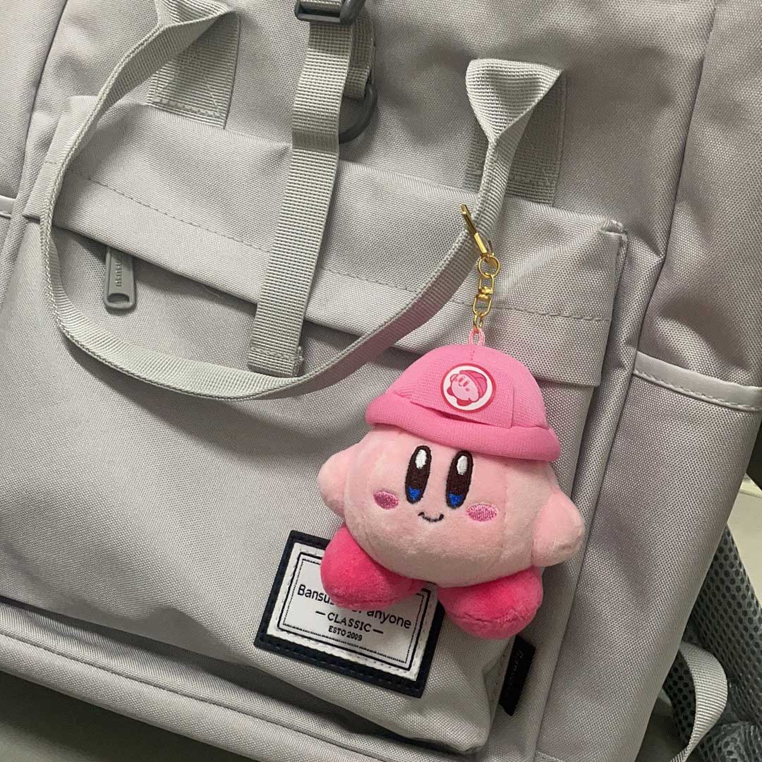 Waddle Dee & Kirby Plush Keychain