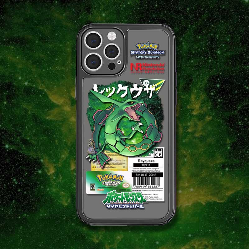 Pokemon iPhone Cases Pokemon Phone Cases Translucent Gray (10)