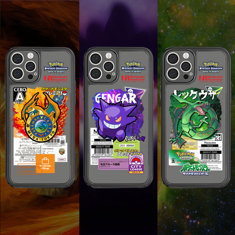 Translucent iPhone Cases with Pokemon Graphics