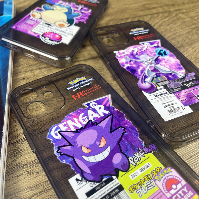 Translucent iPhone Cases with Pokemon Graphics