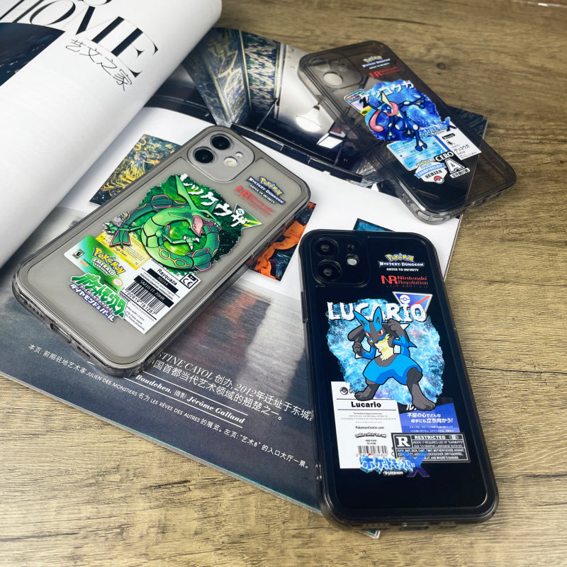Translucent iPhone Cases with Pokemon Graphics