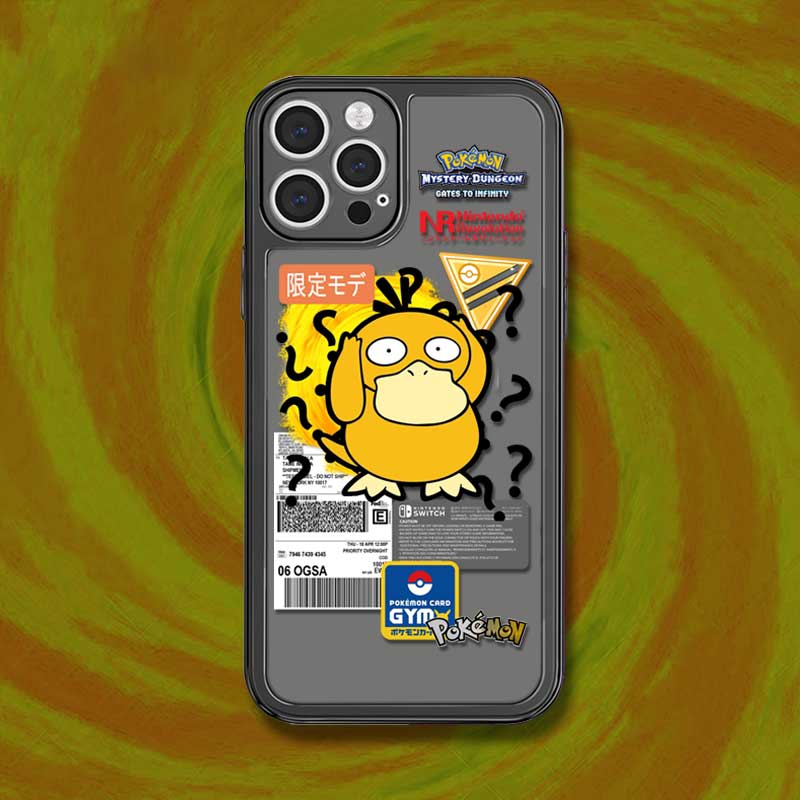 Pokemon iPhone Cases Pokemon Phone Cases Translucent Gray (2)