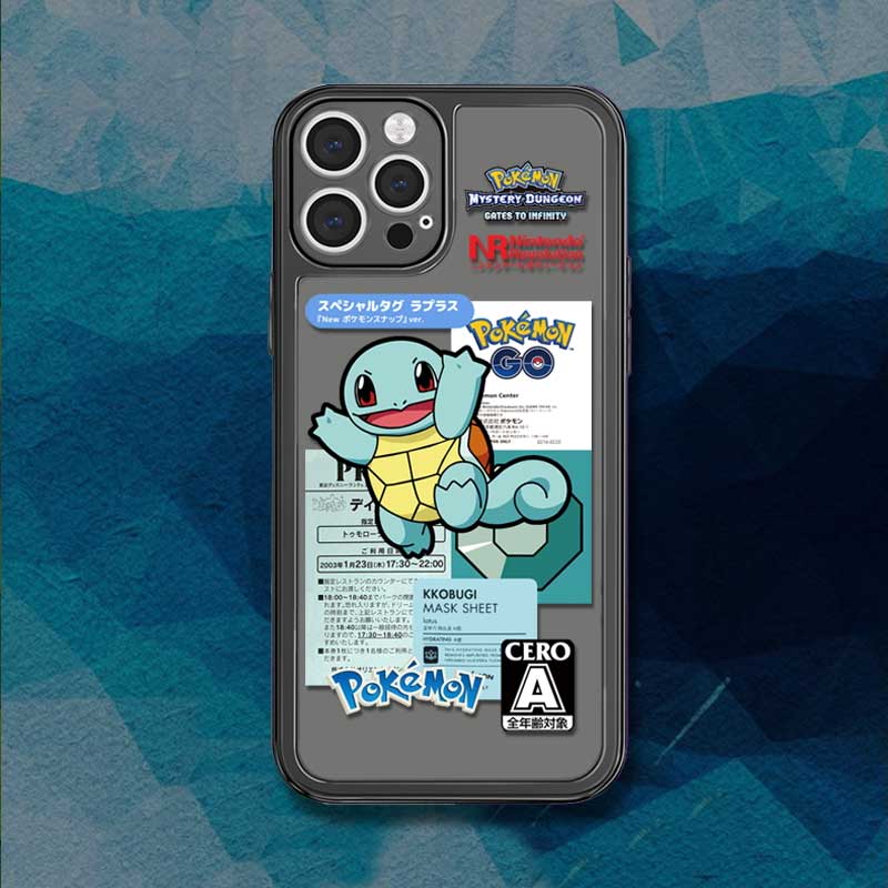 Pokemon iPhone Cases Pokemon Phone Cases Translucent Gray (3)