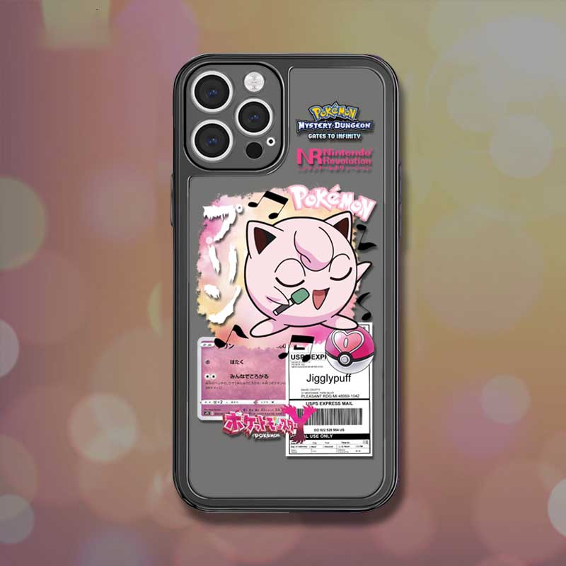 Pokemon iPhone Cases Pokemon Phone Cases Translucent Gray (5)