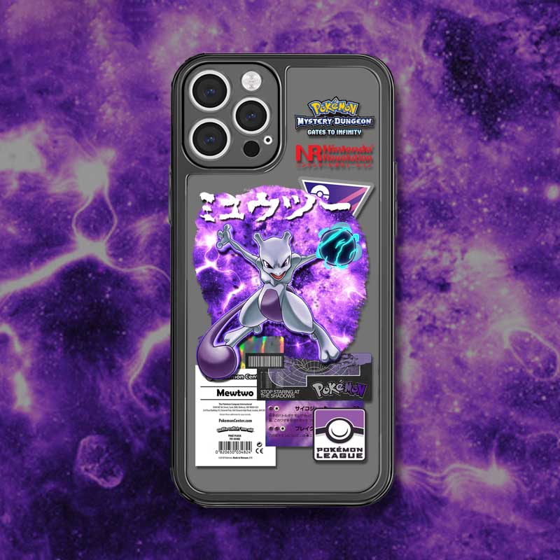 Pokemon iPhone Cases Pokemon Phone Cases Translucent Gray (7)