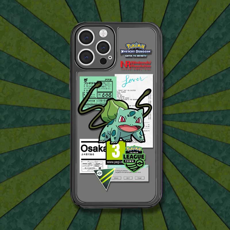 Pokemon iPhone Cases Pokemon Phone Cases Translucent Gray (8)