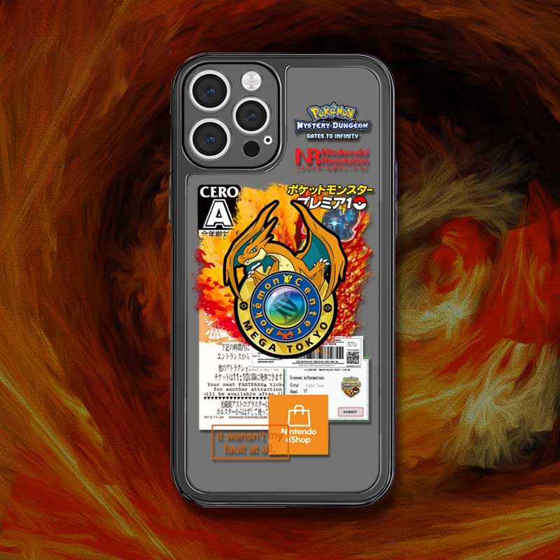 Pokemon iPhone Cases Pokemon Phone Cases Translucent Gray (9)