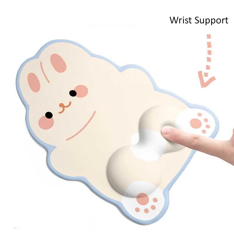 The Rabbit Keyboard Wrist Rest & Mousepad