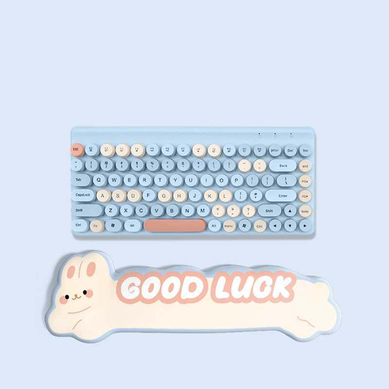 The Rabbit Keyboard Wrist Rest & Mousepad